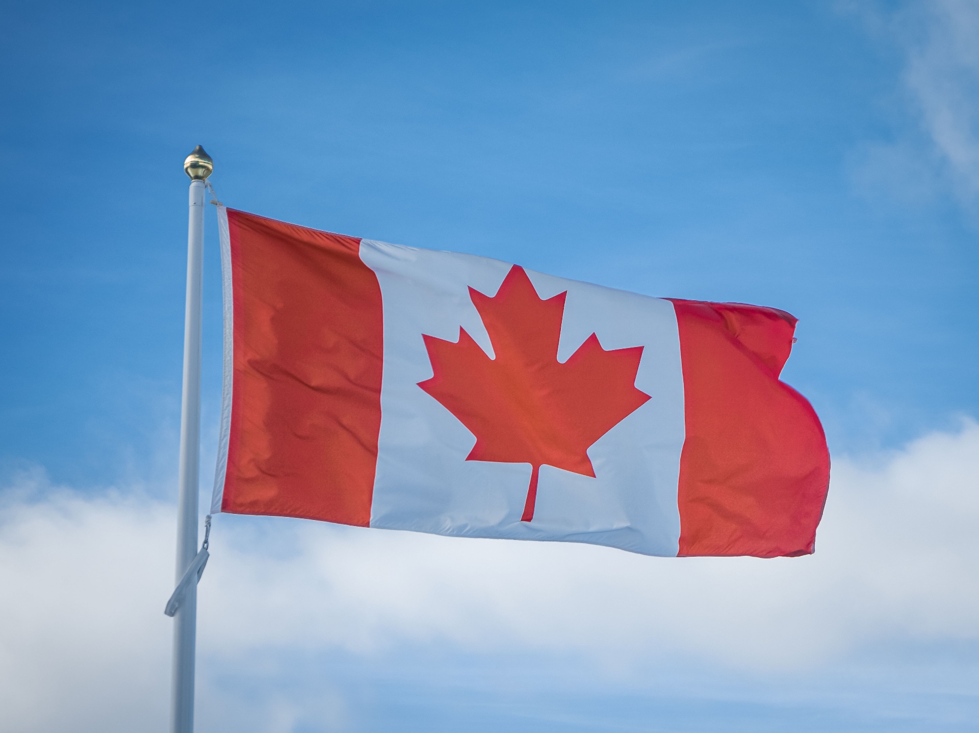 Canadian flag representing Northline's national commitment to healthcare IT